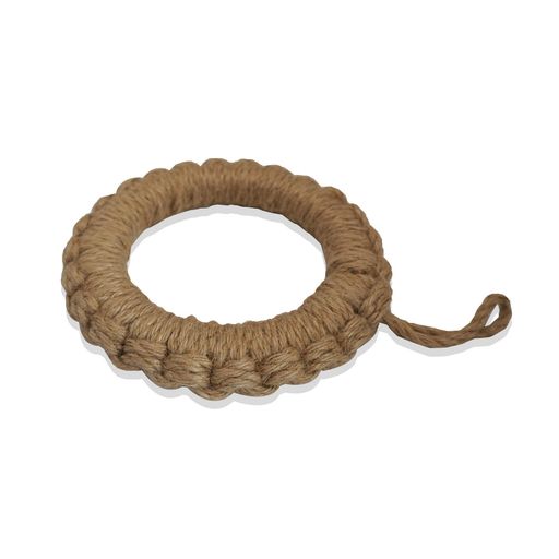 釜敷きなべしき耐熱フック用ループ付きナチュラルケトル鉄器・藁の鍋・鉄瓶・土鍋・ケトル用自然素材耐..