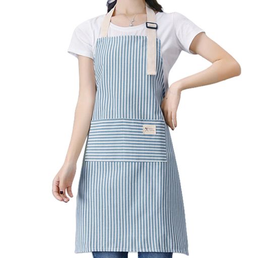 [BLOOPIC]エプロン首掛け調節可能通気性シンプルおしゃれ大きいサイズメンズレディース男女兼用防汚防..