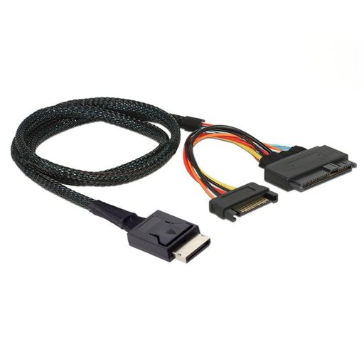 chenyang PCIe 4.0 SFF-8611 to SFF-8639 ケーブ