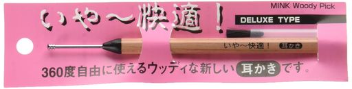 イヤー快適ウッディーピック六角※製造日が新しいものにはブラシは同梱されていません。予めご承知おき..