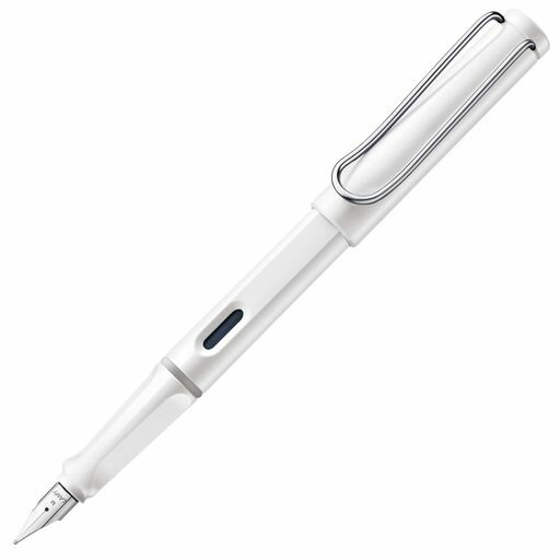 Other - LAMY(ラミー)safariホワイト万年筆白-人間工学に基づいたグリップと磨き上げられたスチール製のペン先サイズM-筆記やカリグラフィーに最適-LAMYT10ブルーインクカートリッジ付き-右利き用