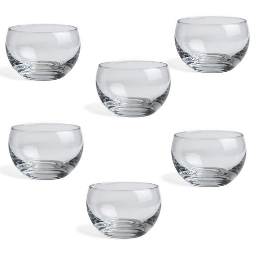 商品サイズ:約 φ53xH37mm 容量:約 50ml 透明感のある美しさが魅力のガラス食器。光を受けて表情を変える繊細なデザインは、食卓に涼やかな彩りを添えてくれます。和洋問わずさまざまなシーンに馴染み、日常のひとときを上品に演出します。