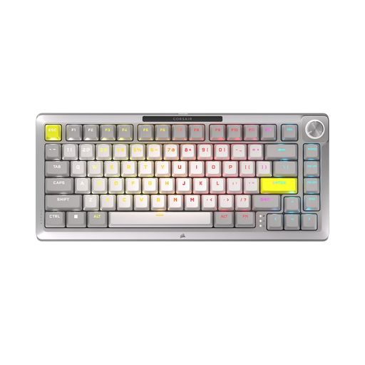 CORSAIRMAKR753-in-1キーボードキットメカニカルゲーミングキーボード75 有線フルアルミニウムホットスワップ8層防音構造ガスケットマウントiFデザイン賞受賞FlashTap(SOCD)8000Hzポーリング