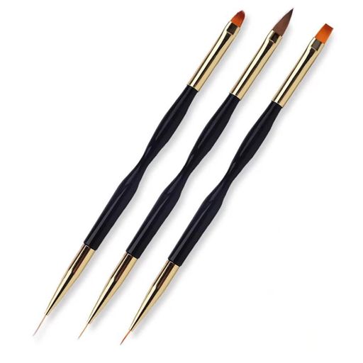 BIUTEFORネイル筆ジェルネイル筆ネイルブラシ3本セット簡単シンプル耐久性ネイル用品ブラシセット BIUTEFORネイル筆ジェルネイル筆ネイルブラシ3本セット簡単シンプル耐久性ネイル用品ブラシセット
