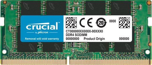 CRUCIAL m[gPCp݃ 8GB(8GBX1) DDR4 3200MT/S(PC4-25600) CL22 SODIMM 260PIN CT8G4SFS832A