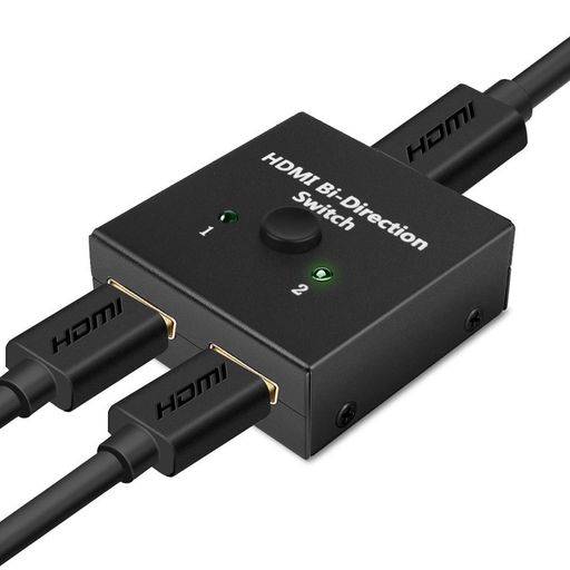 【4K安定版】HDMI 切替器 4K 60HZ HDMI VER2.0 セレクター 1入力2出力/2入力1出力 双方向 HDCP 2.2 手動 切り替え PS4 PRO DVDプレーヤー HDTV対応