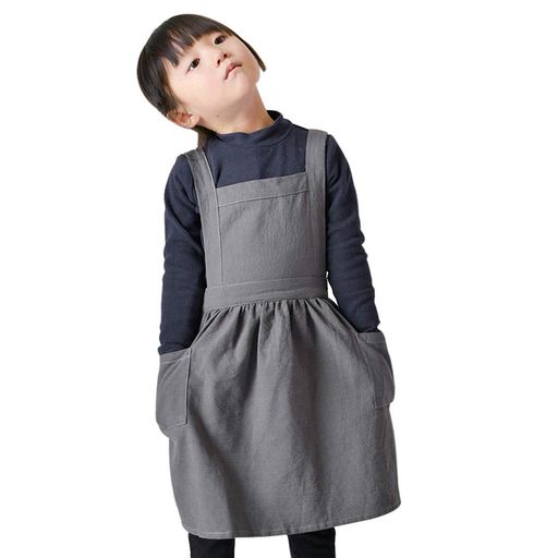 Rakuten - [Bemin]子供用エプロンキッズエプロンエプロン女の子子供エプロンエプロン子供かわいい子どもキッズ可愛い女の子ガールズ子供用H型フリルプレゼントギフトキッチンクッキング調理実習…