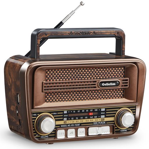【優れた受信感】ポータブルラジオは、FM(76-108MHz)、AM(530-1710kHz)、短波(5.9-18.0MHz)の3つのバンドに対応しており、ほとんどのラジオ局を受信することができます。強力なDSPチップと伸縮式の延長アンテナにより、優れた受信性能を実現し、どこでもラジオを楽しむことができます。トークショー、時事問題、天気予報、スポーツ中継など、さまざまな番組を聞くことができます。 【クリアで心地よい音】内蔵スピーカーを搭載しており、音がクリアで明瞭で、歪みがありません。FMやAMのラジオ局を聞くだけでなく、スマートフォンから音楽を再生することもできます。また、USBメモリやSDカードに保存された音楽を聞くことも可能です。 【ポータブルラジオ】この小型ラジオは、コンパクトで嵩張らない設計(サイズ:19.8x9x12cm、重量:600g)となっており、ハンドルが付いているため、持ち運びに全く負担になりません。家庭のキッチン、ベッドサイド、庭、ジョギング、キャンプ、アウトドアなど、あらゆる場面で最適なパートナーです。