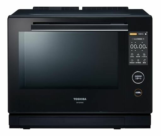 TOSHIBA - TOSHIBA(東芝)オーブンレンジ電子レンジフラットテーブルmicrowave簡単操作石窯ドーム30LER-YD7000(K)