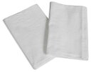 業務用 フラットシーツ (小分け売り) 【2点セット】 敷布団用 綿100% シングルサイズ ホワイト (150CM×250CM)(3)