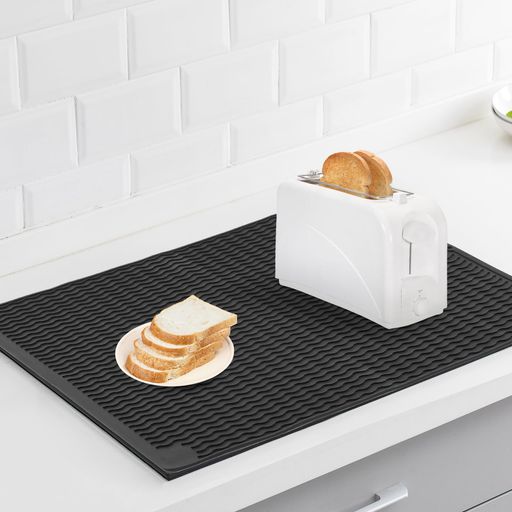 OTrakiシリコンマットキッチン耐熱マット耐熱230°C調理台保護マット傷防止シリコンシート滑り止め耐摩..