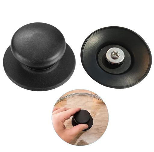 ChasCoCo鍋ふたノブ鍋ツマミハンドル丸形2個入りアクセサリーふたノブハンドル耐熱性プラスチックノブ..