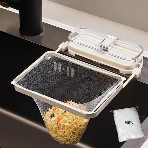 YonTens三角コーナーいらずネット三角コーナーラック水切りネッ固定力改善する吸盤式残り物排水ラック..