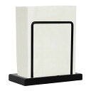 ナプキンスタンドナプキンホルダーテーブルペーパーナプキン用木製ベース付き紙ナプキンホルダー卓上ナプキン立てお洒落ペーパーナプキンホルダー名刺立てティッシュペーパ...