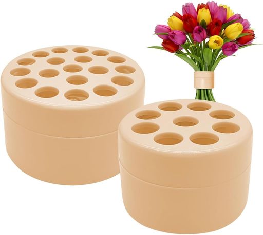 💐【2024年新作スパイラルステムホルダー】当社のフラワーリッドアレンジャーは、花々の美しさを引き立てるために設計された実用的なツールであり、植物の整然さを高めることができます。フローラルフロッグを花瓶の上に置き、花をグリッ...