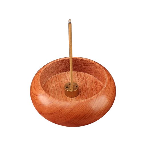 [ZHEJIA]お香立て線香立てお香置きお香木製灰がこぼれない小さい香炉香皿リラックス癒やしヨガ瞑想浄化..