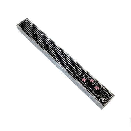 Futupeお香立て香炉線香立て横置きボックスタイプ蓋付き寝かせる香皿灰がこぼれないおしゃれインセンスホルダー仏壇用品(グレー)