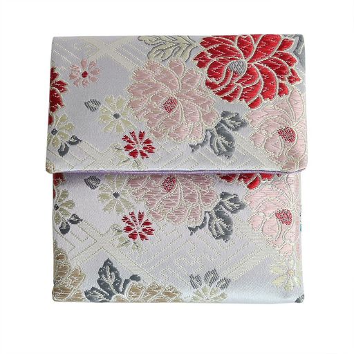 LEOBEE数珠袋収納ケース男性用女性用御念珠入れアクセサリー小物入れ念珠袋9*10cm(グレー)