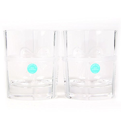 ティファニー TIFFANY&Co ボウ グラス セット コップ ペアグラス 2点セット215ml (名入れなし)