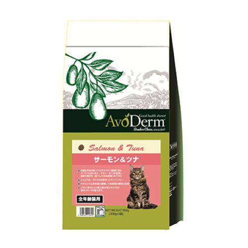 樂天商城 - ■アボ・ダームキャット サーモン＆ツナ　900g
