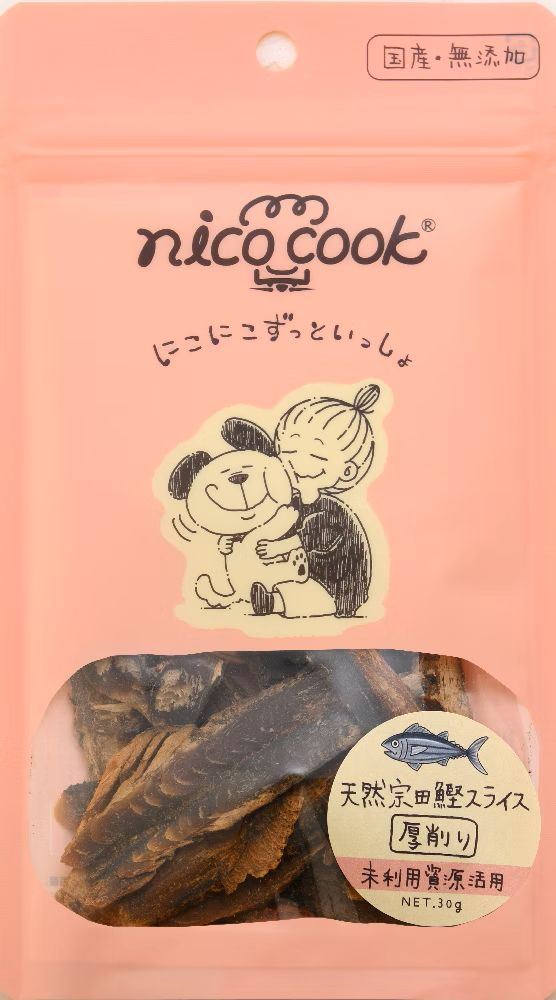 樂天商城 - ■nico cook 国産天然宗田鰹スライス 厚削り 犬猫兼用　30g