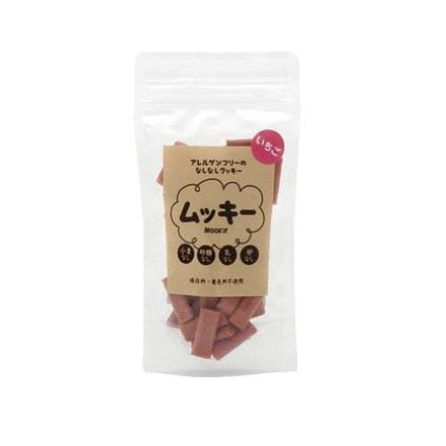 Rakuten - ■アレルゲンフリークッキー ムッキー いちご　50g