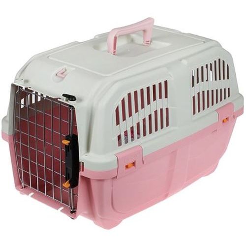 樂天商城 - ■【在庫処分品 訳あり品・多少の汚れあり】 イタリア製ハードキャリー DOGGY EXPRESS　M ピンク