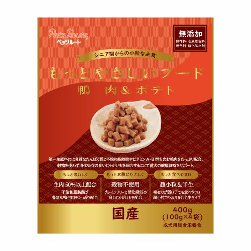 Rakuten - もっとやさしいフード鴨肉&ポテト　400g