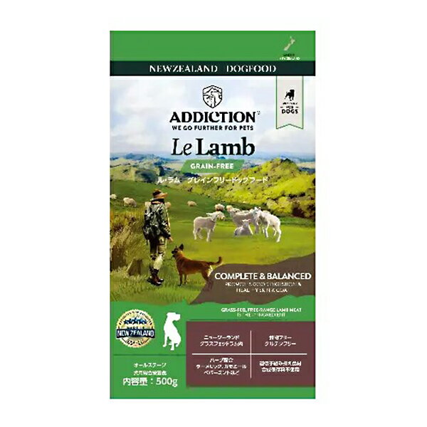 樂天商城 - ■ADC ル・ラム　グレインフリードッグフード 500g ○