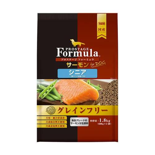 樂天商城 - ■プロステージ　フォーミュラ　ドッグ　サーモン　シニア 1.8kg(600g×3)○