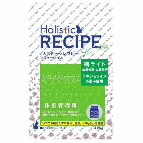 樂天商城 - ■ホリスティックレセピー猫ライト　4.8kg○