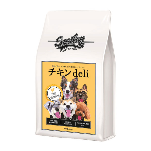 Smiley スマイリー 国産チキンdeli 5.0kg 100％純国産・国内生産 無添加 ドッグフード