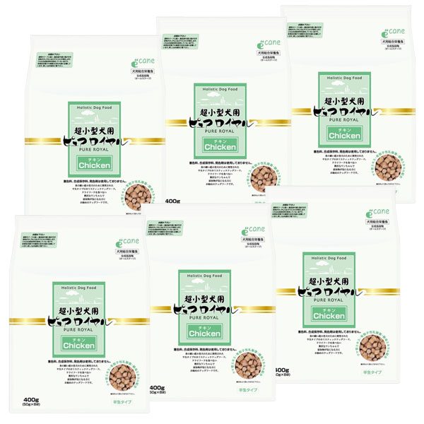 樂天商城 - ■ピュアロイヤル　チキン　超小型犬用　（ケース販売）400g×6 ○