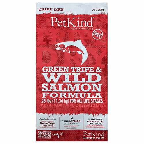 樂天商城 - ■Pet Kind（ペットカインド）　トライプドライ　グリーントライプ＆ワイルドサーモン　11.34Kg○