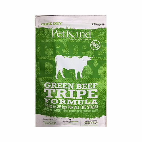 ■Pet Kind（ペットカインド）　トライプドライ　グリーンビーフトライプ　6.35Kg○