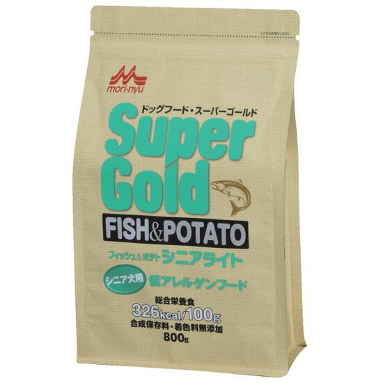 樂天商城 - ■＜森乳サンワールド＞ スーパーゴールド　フィッシュ＆ポテト　シニアライト 800g○