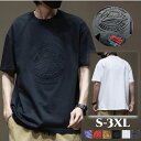 2点購入で600円オフクーポンあり♪ 半袖 tシャツ メンズ ロングtシャツ クルーネック メンズ半袖tシャツメンズ ユニセックス 英文字ロゴ cotton 綿...