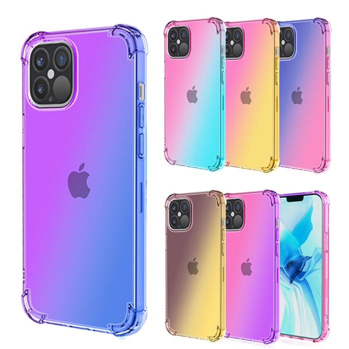 Rakuten - iPhone14 ケース TPU グラデーション カバー アイフォン 13 スマホケース 携帯ケース カバー 耐衝撃 おしゃれ 14Pro 14plus 12 mini アイホン 14 プロ