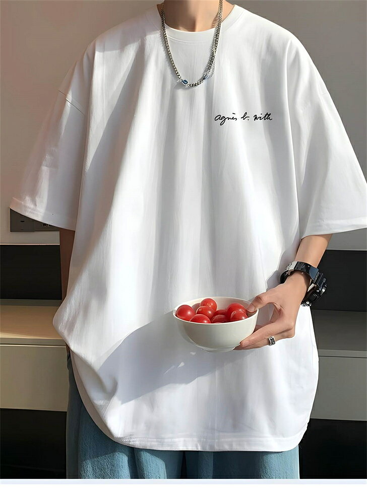 Rakuten - 厚手 コットン 半袖tシャツ ティーシャツ ユナイテッドアスレ ゆったり オーバーサイズ ビッグシルエット 白t 作業着 tシャツ メンズ 半袖 無地 レディース 大きいサイズ 大きめ 綿100％ 白