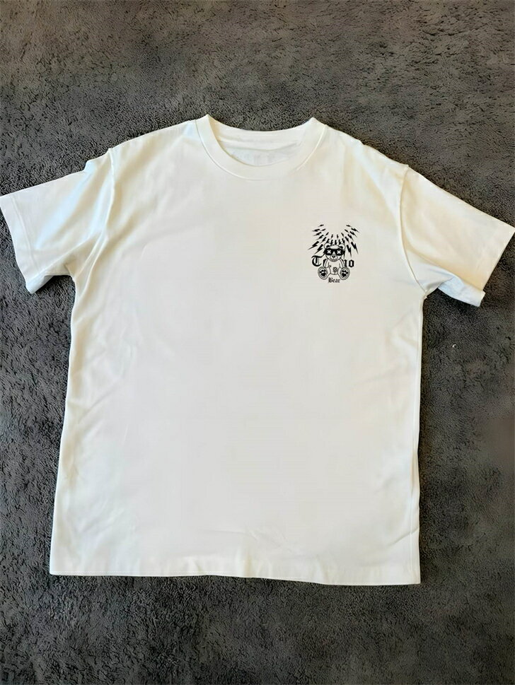 Rakuten - 大きめ 綿100％ 白 コットン 厚手 半袖tシャツ ティーシャツ ユナイテッドアスレ ゆったり オーバーサイズ ビッグシルエット 白t 作業着 tシャツ メンズ 半袖 無地 レディース 大きいサイズ