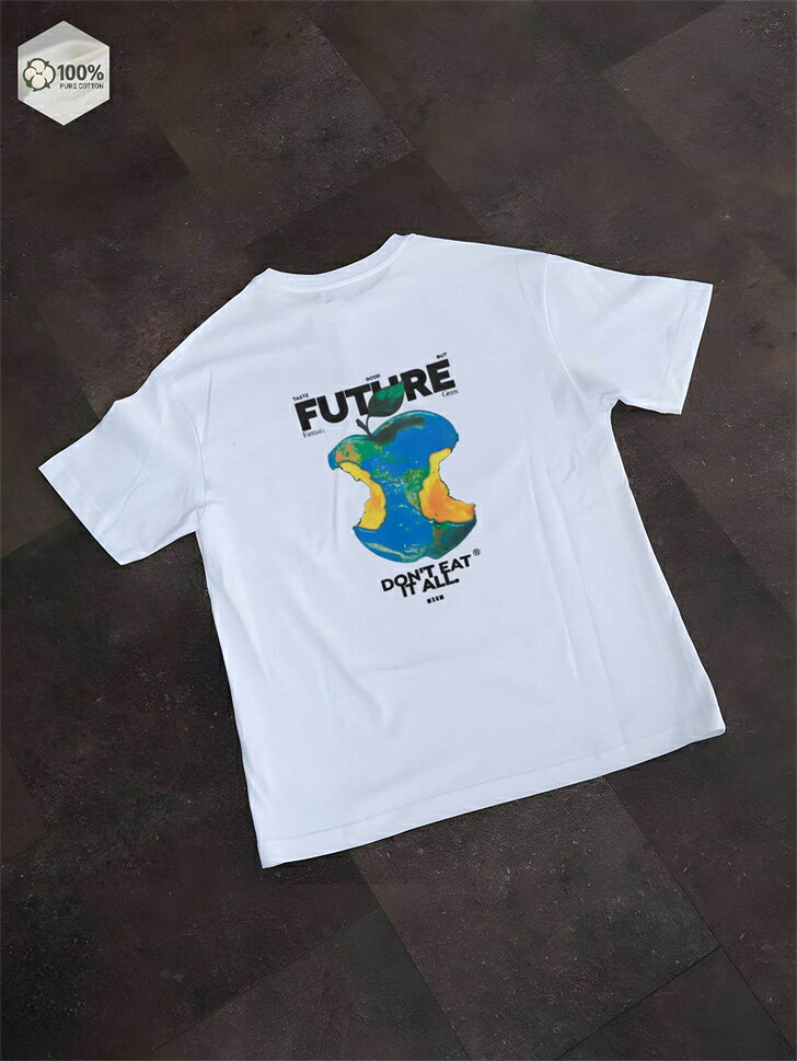 Rakuten - オーバーサイズ ビッグシルエット 白t 作業着 tシャツ メンズ 半袖 無地 レディース 大きいサイズ 大きめ 綿100％ 白 コットン 厚手 半袖tシャツ ティーシャツ ユナイテッドアスレ ゆったり