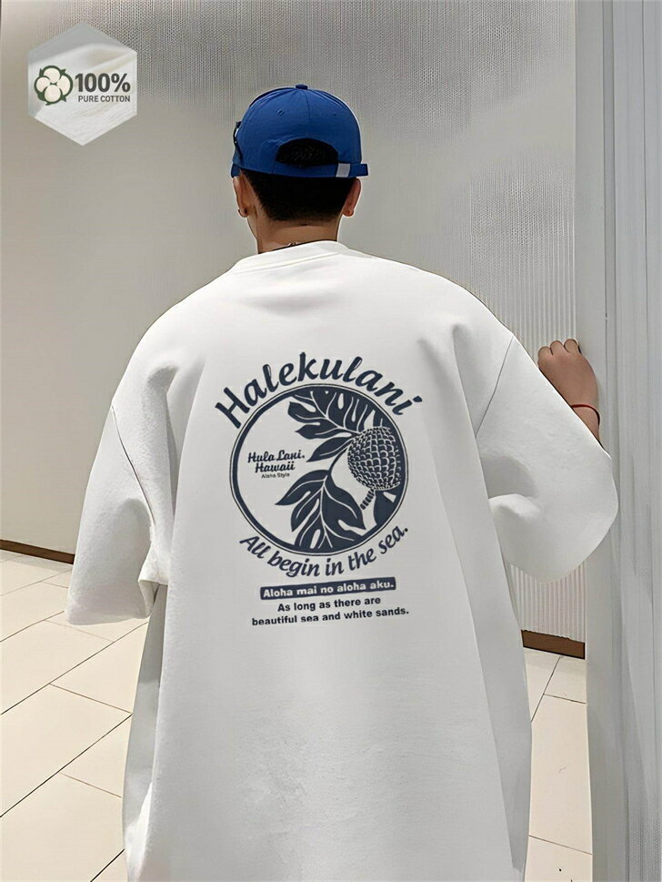 樂天商城 - レディース 大きいサイズ 大きめ 綿100％ 白 コットン 厚手 半袖tシャツ ティーシャツ ユナイテッドアスレ ゆったり オーバーサイズ ビッグシルエット 白t 作業着 tシャツ メンズ 半袖 無地
