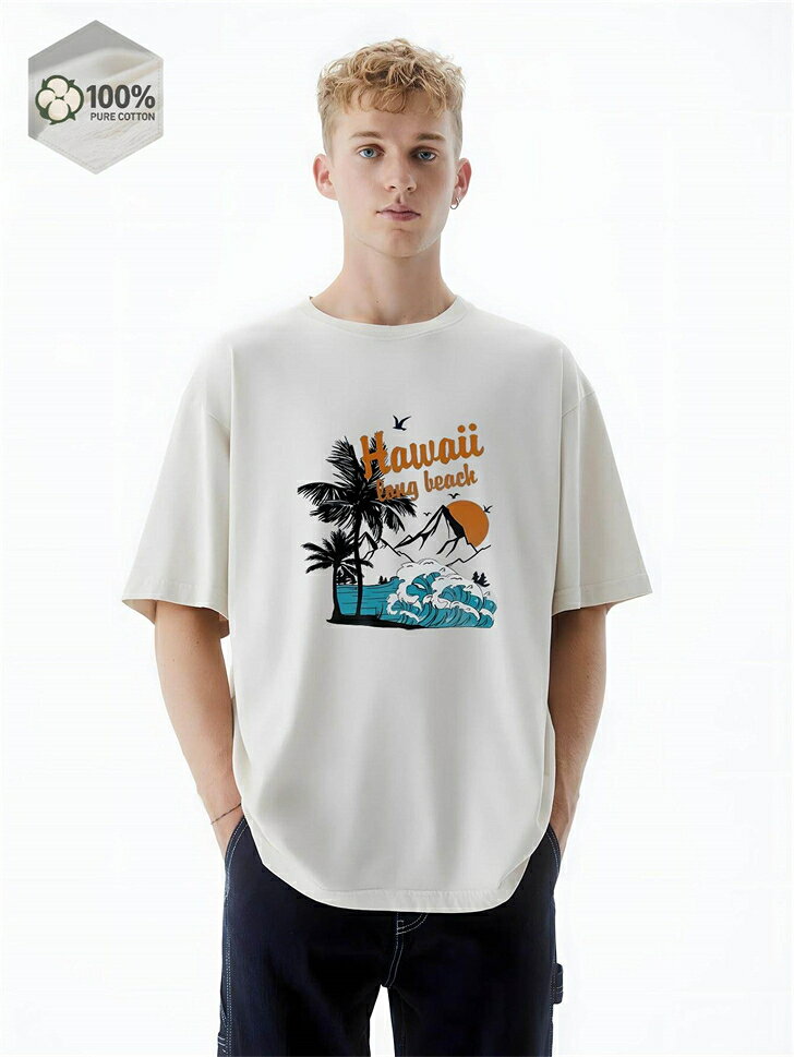 Rakuten - コットン 白 厚手 半袖tシャツ ティーシャツ ユナイテッドアスレ ゆったり オーバーサイズ ビッグシルエット 白t 作業着 tシャツ メンズ 半袖 無地 レディース 大きいサイズ 大きめ 綿100％