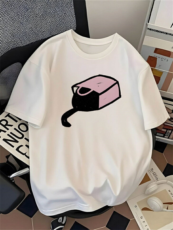 樂天商城 - 綿100％ 白 コットン 厚手 半袖tシャツ ティーシャツ ユナイテッドアスレ ゆったり オーバーサイズ ビッグシルエット 白t 作業着 tシャツ メンズ 半袖 無地 レディース 大きいサイズ 大きめ