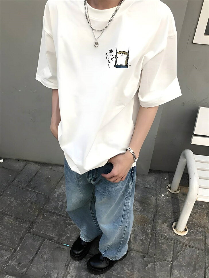 樂天商城 - 大きいサイズ レディース 無地 半袖 メンズ tシャツ 作業着 白t ビッグシルエット オーバーサイズ ゆったり ユナイテッドアスレ ティーシャツ 半袖tシャツ 厚手 コットン 白 綿100％ 大きめ