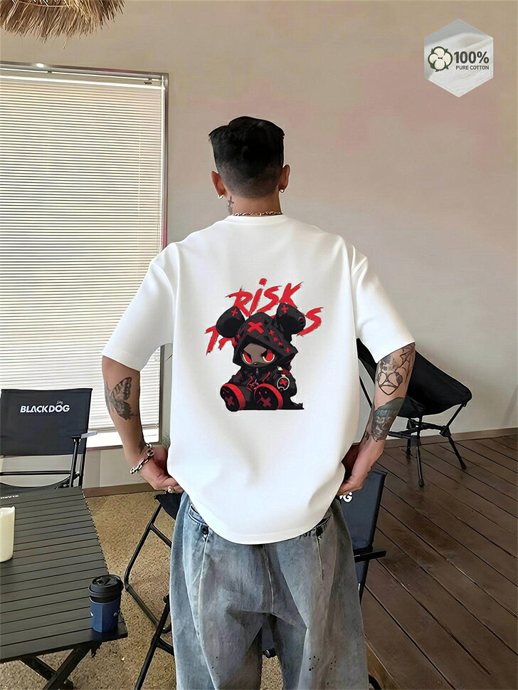 樂天商城 - 白 コットン 厚手 半袖tシャツ ティーシャツ ユナイテッドアスレ ゆったり オーバーサイズ ビッグシルエット 白t 作業着 tシャツ メンズ 半袖 無地 レディース 大きいサイズ 大きめ 綿100％