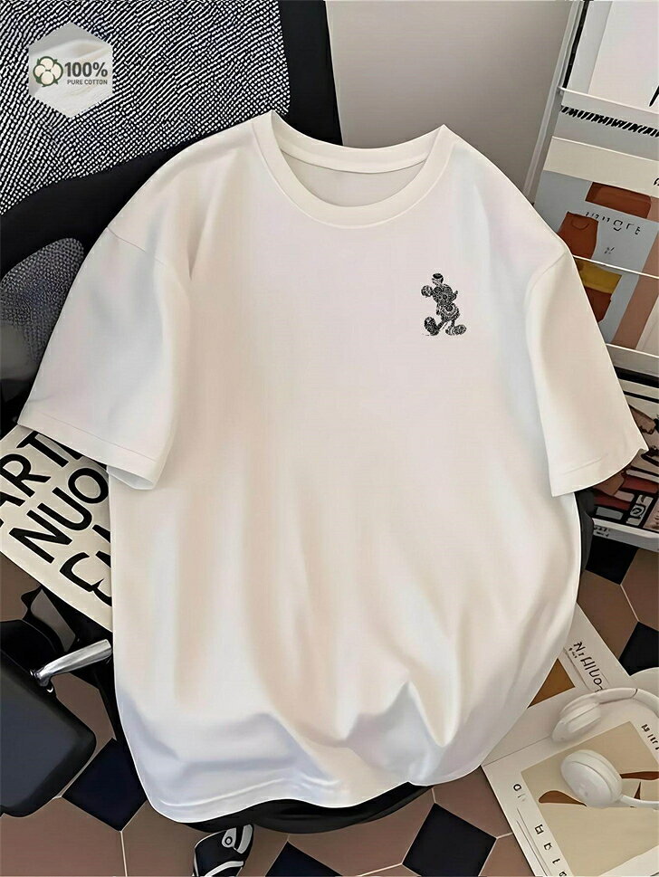 白 綿100％ 大きめ 大きいサイズ レディース 無地 半袖 メンズ tシャツ 作業着 白t ビッグシルエット オーバーサイズ ゆったり ユナイ..