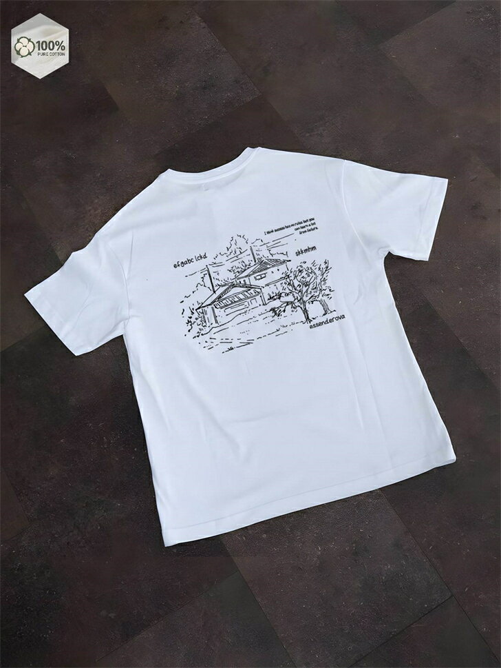 樂天商城 - 大きいサイズ 大きめ 綿100％ 白 コットン 厚手 半袖tシャツ ティーシャツ ユナイテッドアスレ ゆったり オーバーサイズ ビッグシルエット 白t 作業着 tシャツ メンズ 半袖 無地 レディース