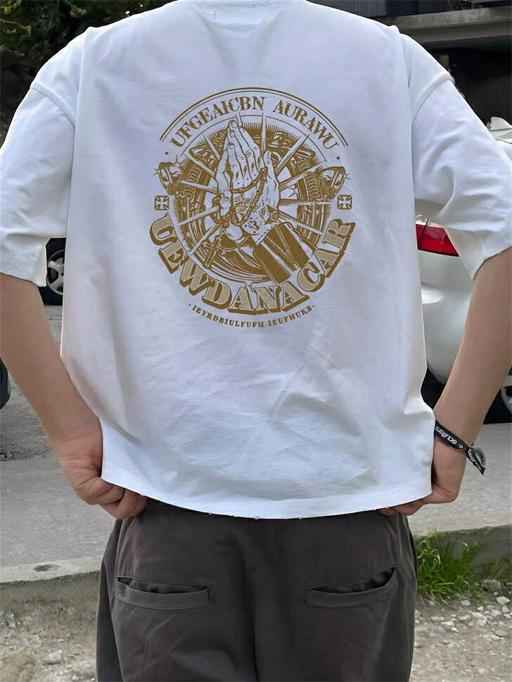 Rakuten - ゆったり ユナイテッドアスレ ティーシャツ 半袖tシャツ 厚手 コットン 白 綿100％ 大きめ 大きいサイズ レディース 無地 半袖 メンズ tシャツ 作業着 白t ビッグシルエット オーバーサイズ