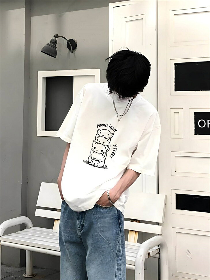 樂天商城 - ユナイテッドアスレ ゆったり オーバーサイズ ビッグシルエット 白t 作業着 tシャツ メンズ 半袖 無地 レディース 大きいサイズ 大きめ 綿100％ 白 コットン 厚手 半袖tシャツ ティーシャツ